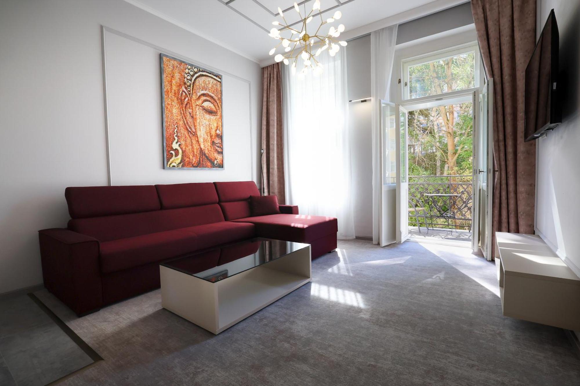 Boutique Hotel Ambiente ****+ Karlovy Vary Kültér fotó